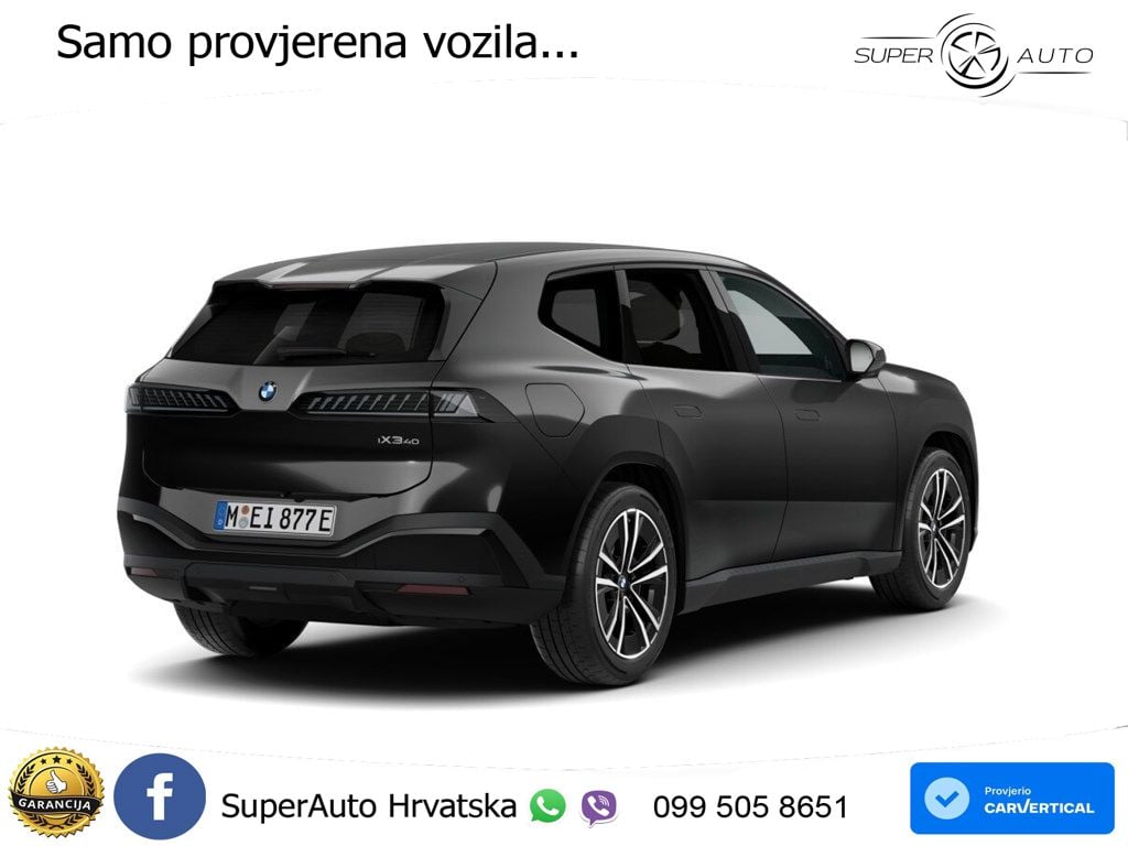 BMW iX3 40 82.6 kWh (320 KS) LED+GR SJED+ACC