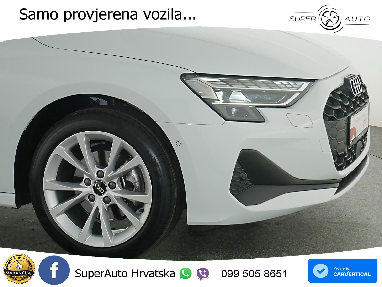 Audi A3 Limuzina 30 TDI (116 KS) LED+GR SJED+ACC