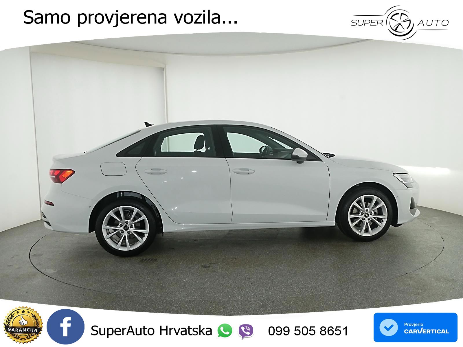 Audi A3 Limuzina 30 TDI (116 KS) LED+GR SJED+ACC