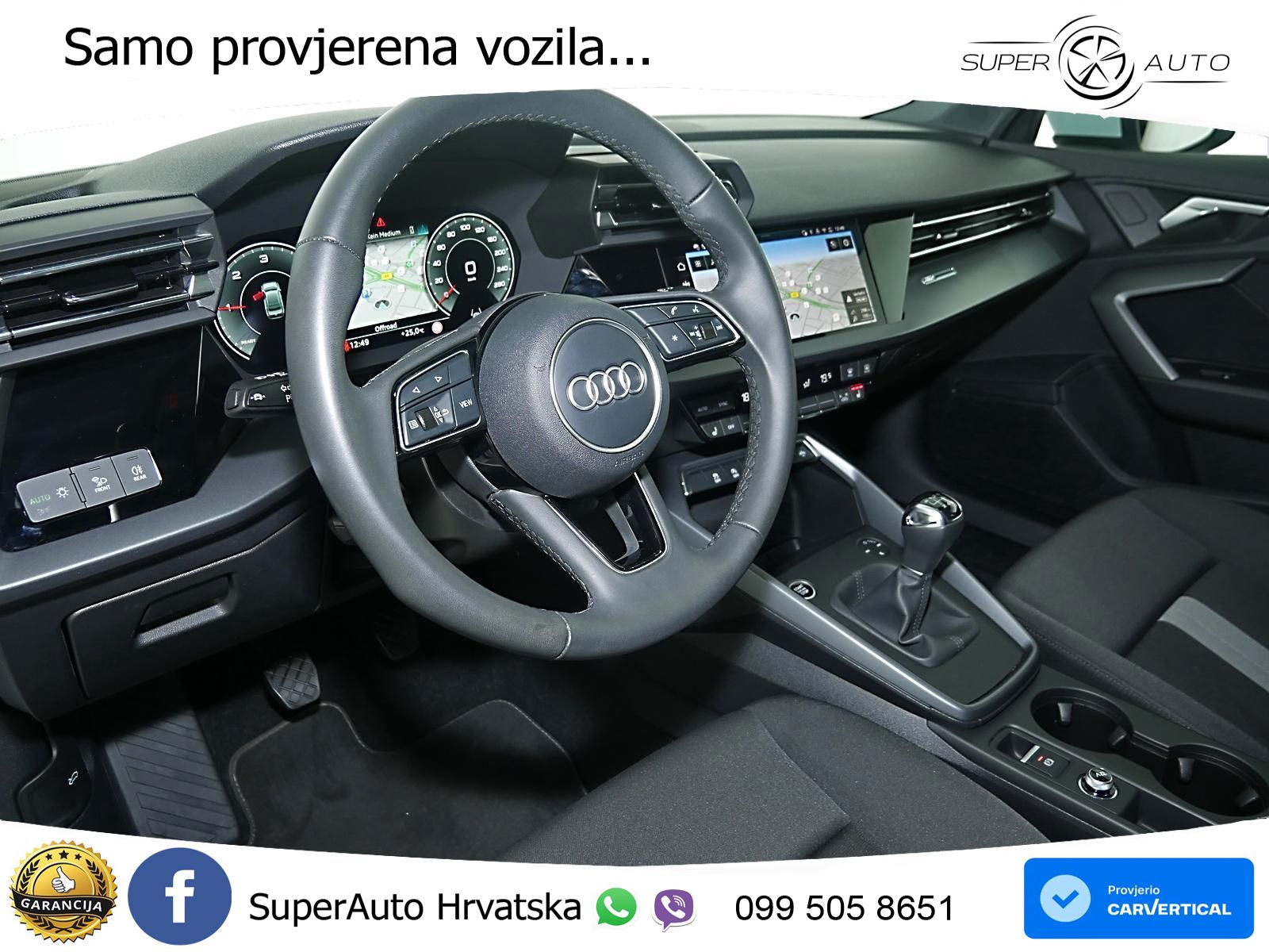 Audi A3 Limuzina 30 TDI (116 KS) LED+GR SJED+ACC