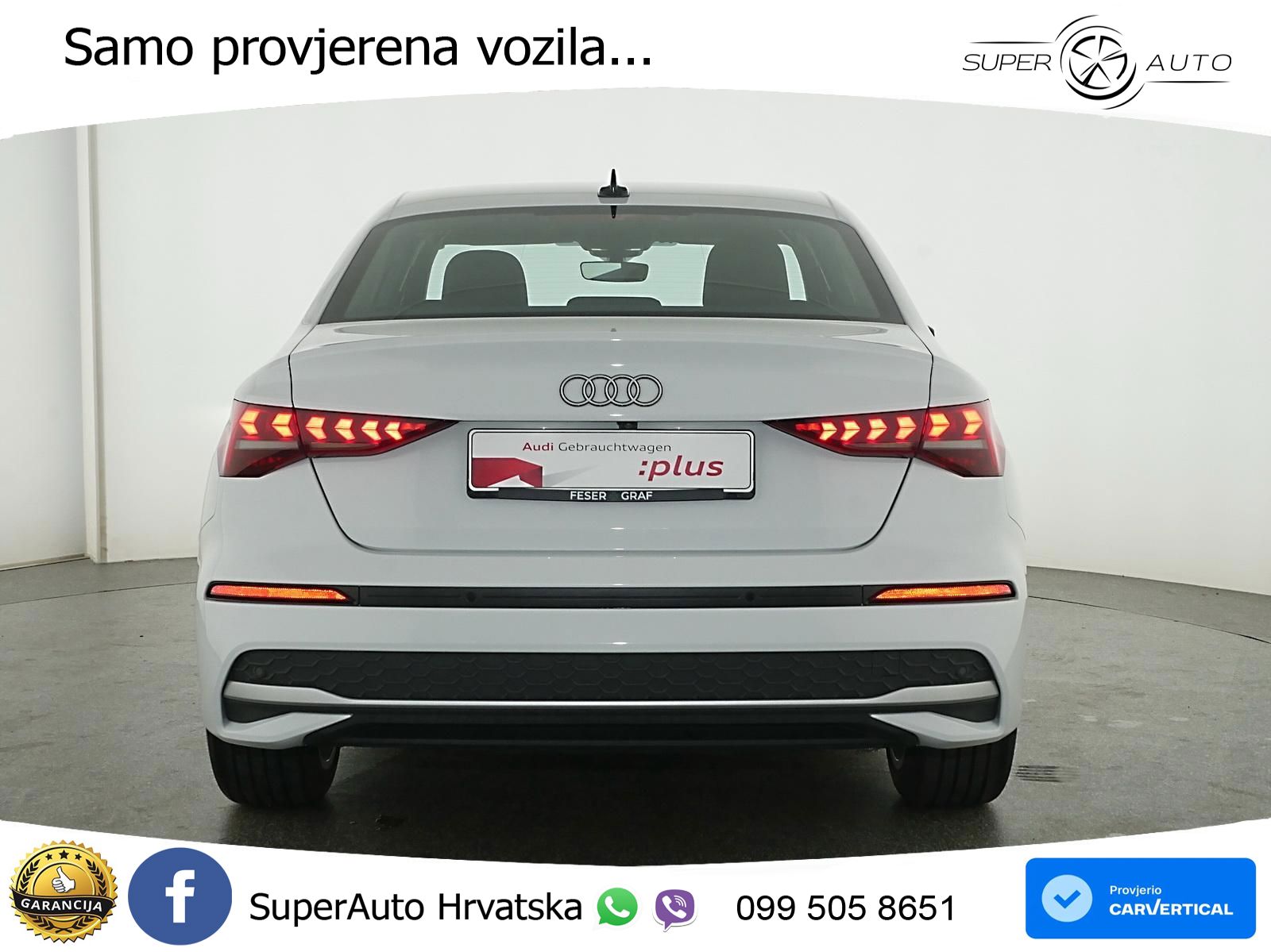 Audi A3 Limuzina 30 TDI (116 KS) LED+GR SJED+ACC