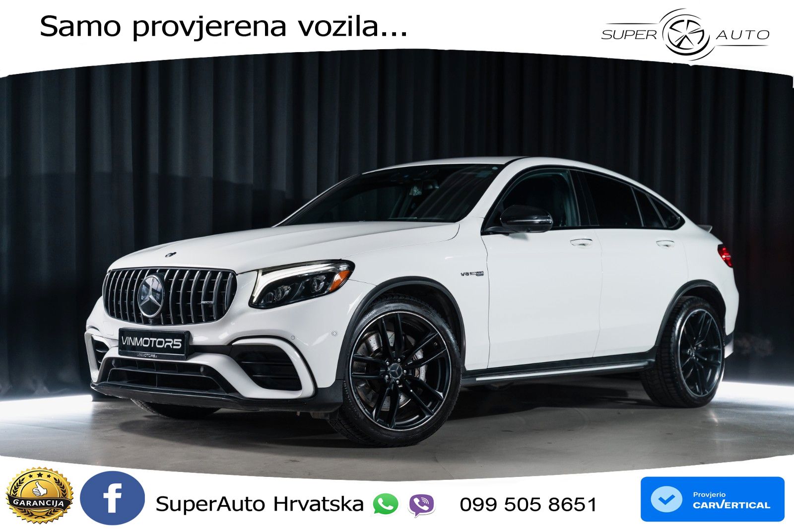 Mercedes GLC Coupe AMG 63 (476 KS) 4MATIC+ MCT LED+GR SJED+ACC