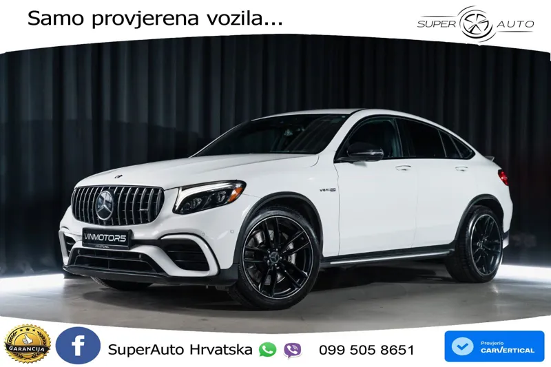 Mercedes GLC Coupe AMG 63 (476 KS) 4MATIC+ MCT LED+GR SJED+ACC