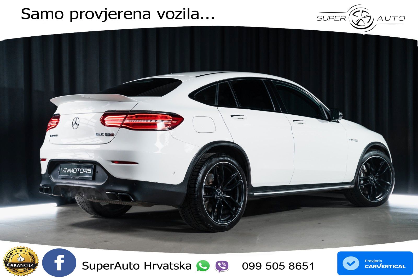 Mercedes GLC Coupe AMG 63 (476 KS) 4MATIC+ MCT LED+GR SJED+ACC