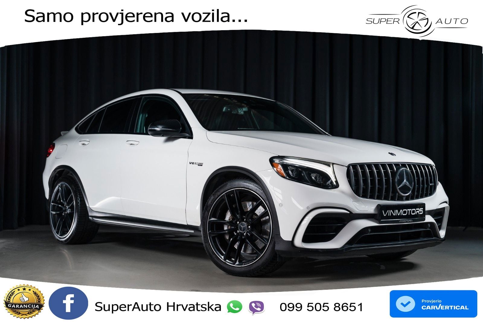 Mercedes GLC Coupe AMG 63 (476 KS) 4MATIC+ MCT LED+GR SJED+ACC