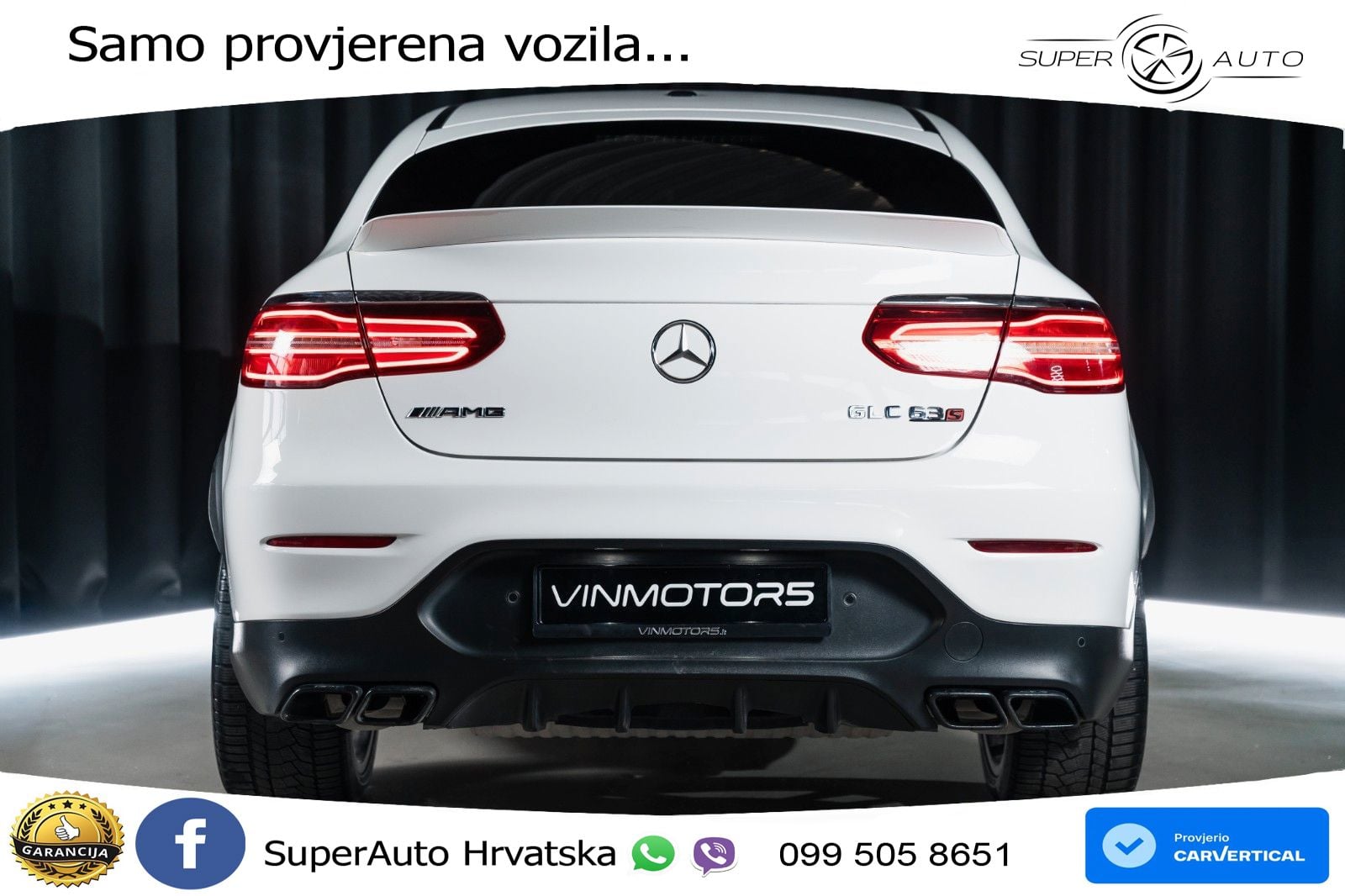 Mercedes GLC Coupe AMG 63 (476 KS) 4MATIC+ MCT LED+GR SJED+ACC