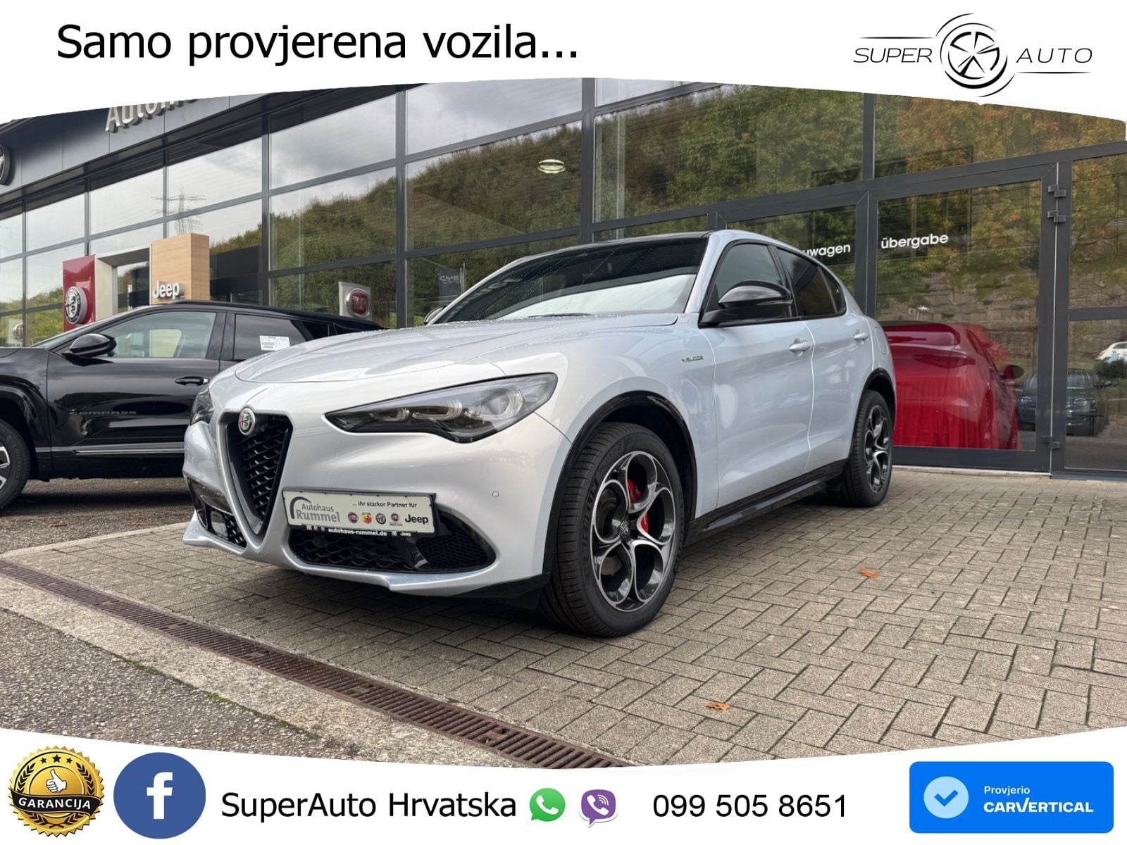 Alfa Romeo Stelvio 2.0 Turbo (280 KS) Q4 Automatic LED+GR SJED+ACC