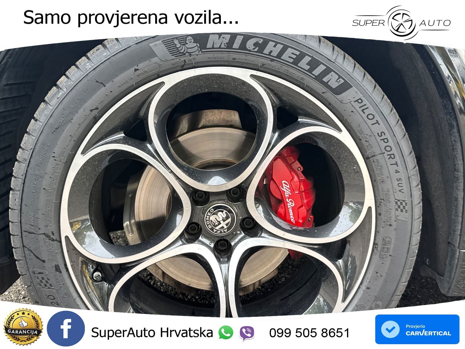 Alfa Romeo Stelvio 2.0 Turbo (280 KS) Q4 Automatic LED+GR SJED+ACC