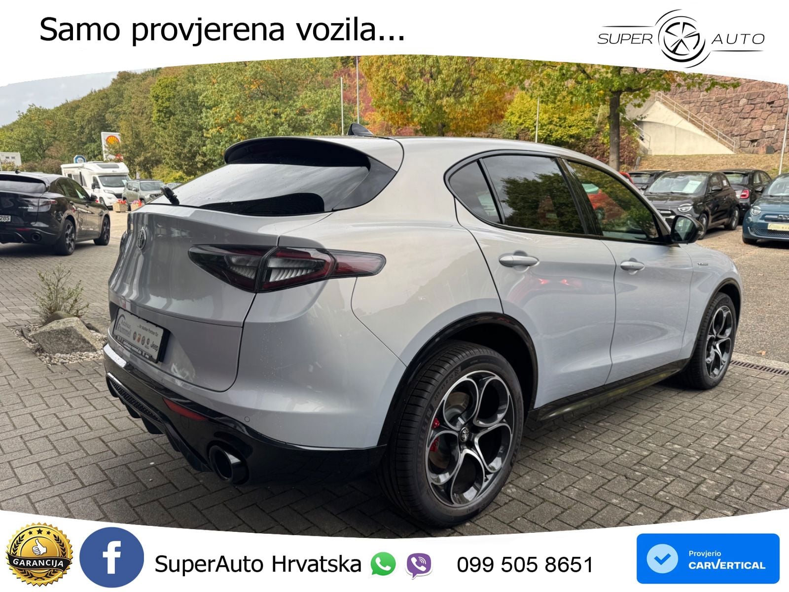 Alfa Romeo Stelvio 2.0 Turbo (280 KS) Q4 Automatic LED+GR SJED+ACC