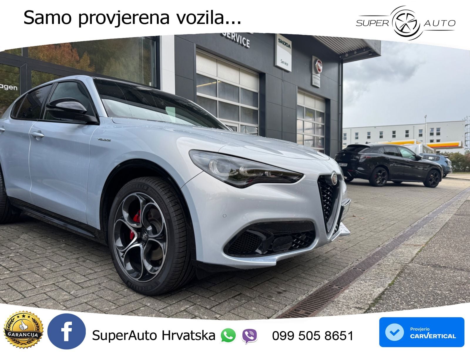 Alfa Romeo Stelvio 2.0 Turbo (280 KS) Q4 Automatic LED+GR SJED+ACC