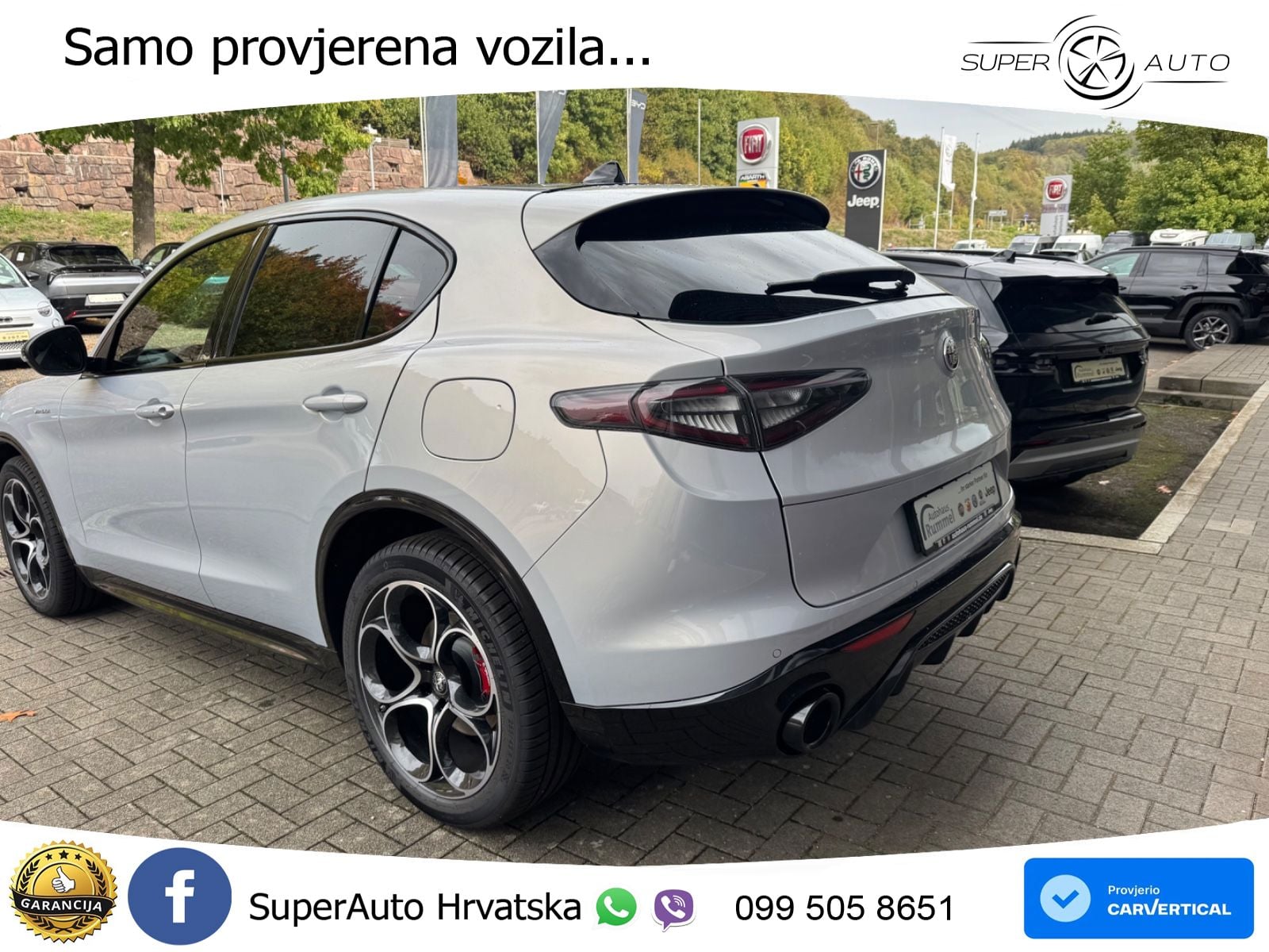 Alfa Romeo Stelvio 2.0 Turbo (280 KS) Q4 Automatic LED+GR SJED+ACC