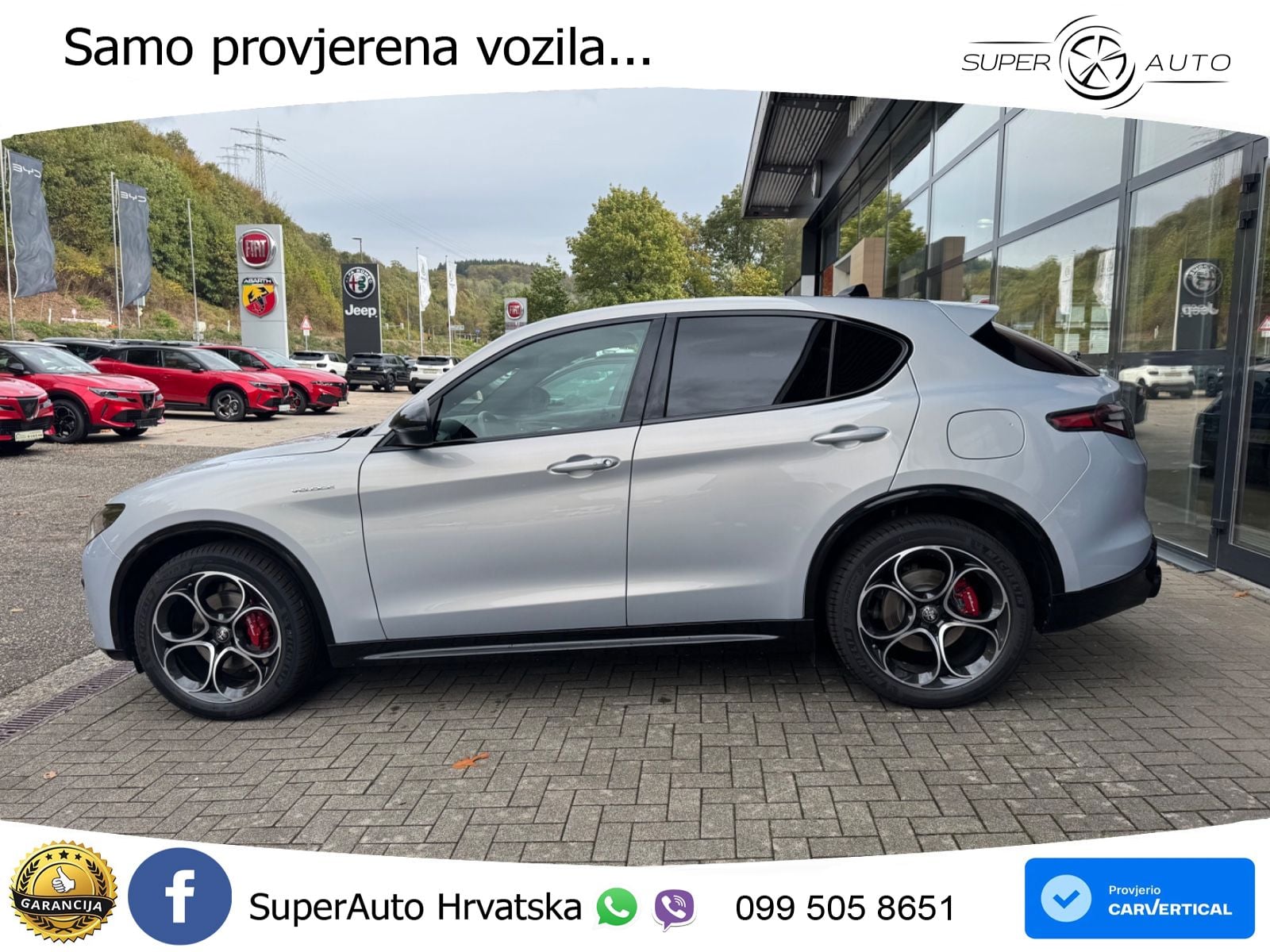 Alfa Romeo Stelvio 2.0 Turbo (280 KS) Q4 Automatic LED+GR SJED+ACC