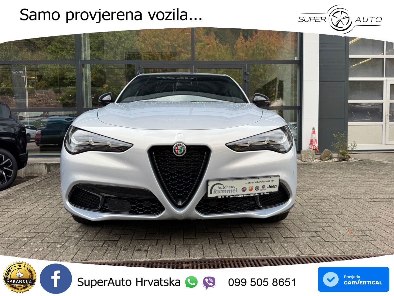 Alfa Romeo Stelvio 2.0 Turbo (280 KS) Q4 Automatic LED+GR SJED+ACC