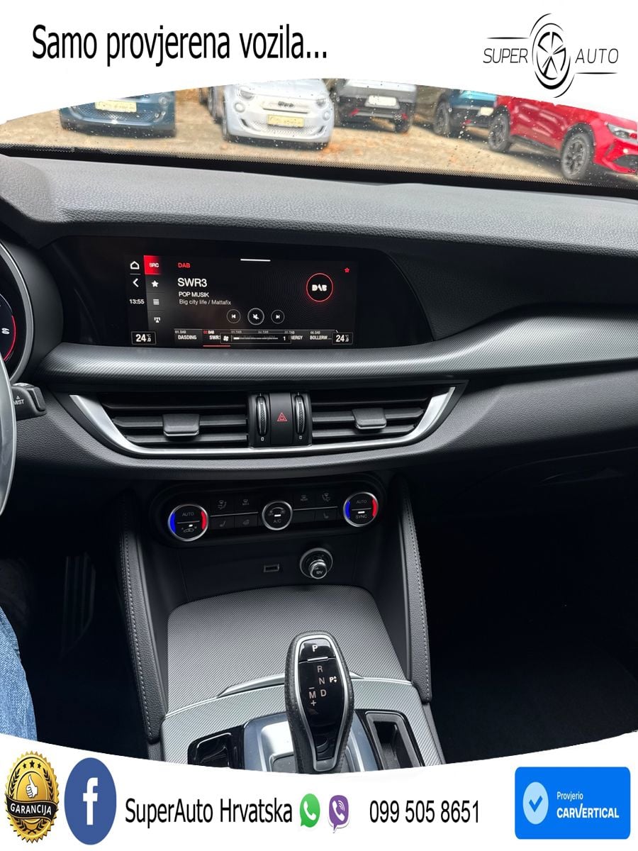 Alfa Romeo Stelvio 2.0 Turbo (280 KS) Q4 Automatic LED+GR SJED+ACC