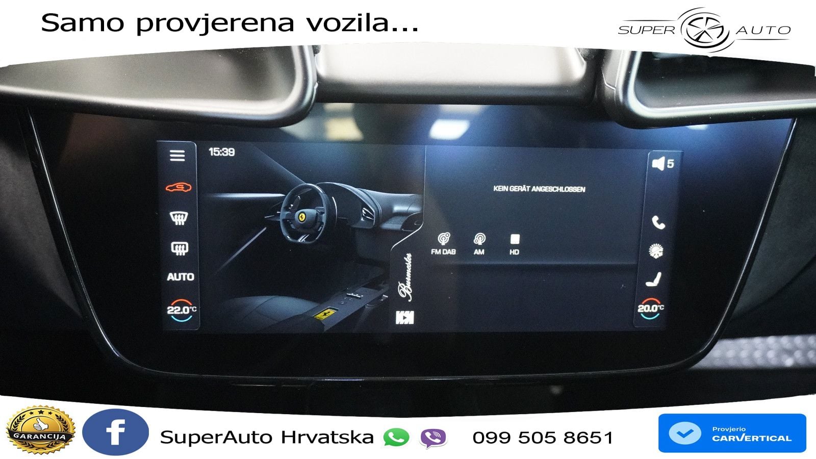 Ferrari Amalfi 3.9 V8 (640 KS) F1 DCT LED+GR SJED+ACC