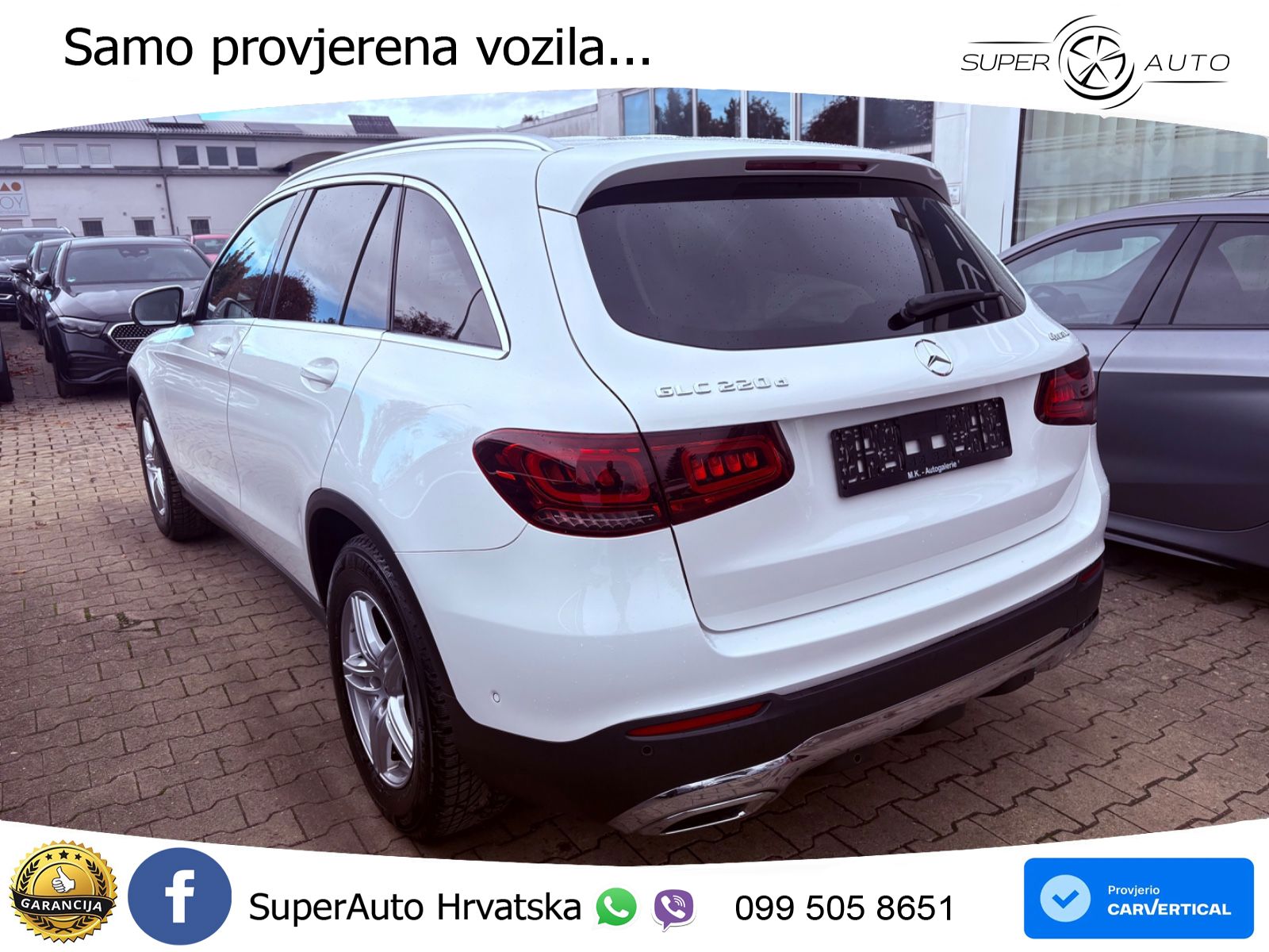 Mercedes GLC 220d (194 KS) 4MATIC G-TRONIC LED+GR SJED+ACC