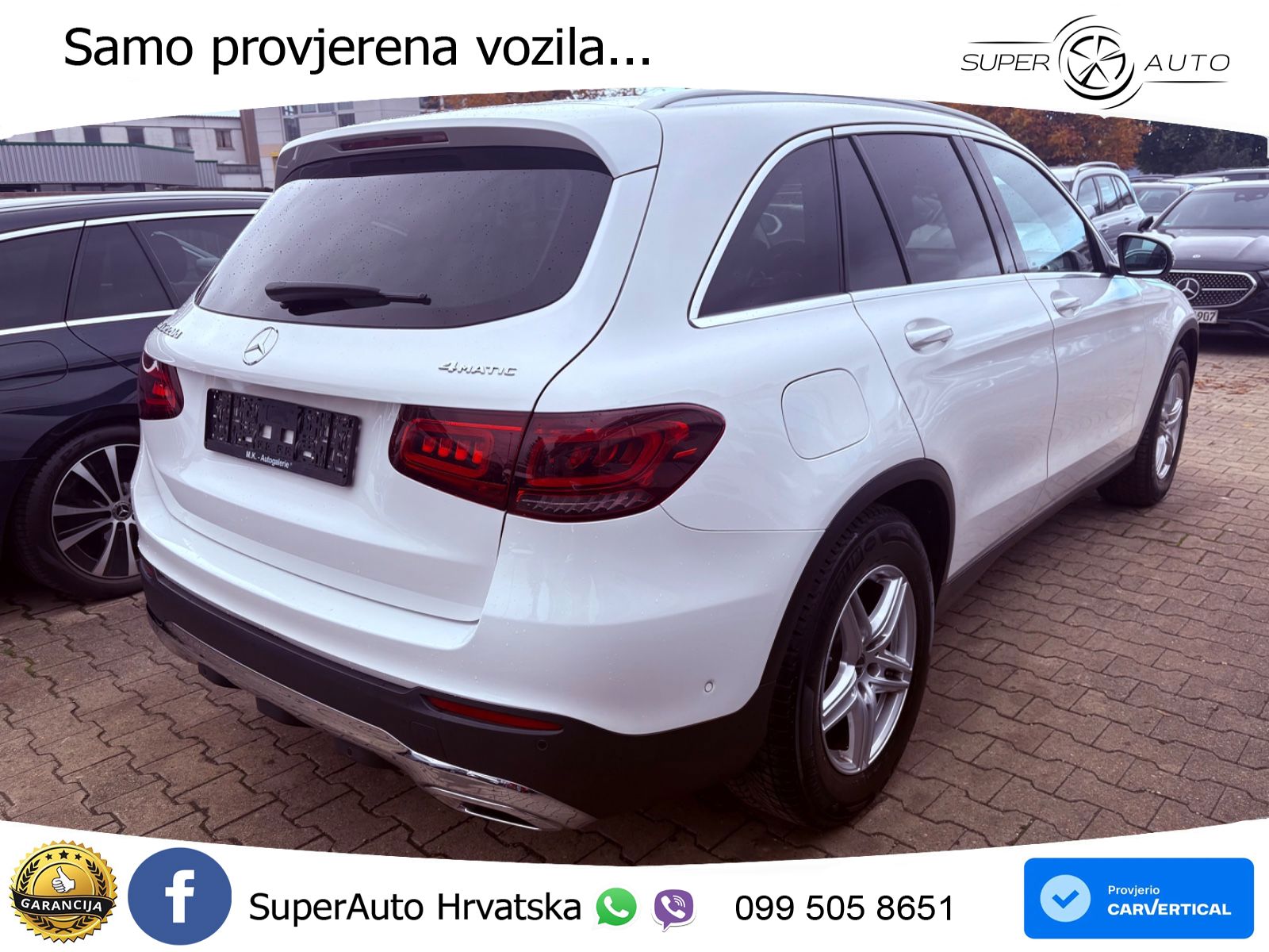 Mercedes GLC 220d (194 KS) 4MATIC G-TRONIC LED+GR SJED+ACC