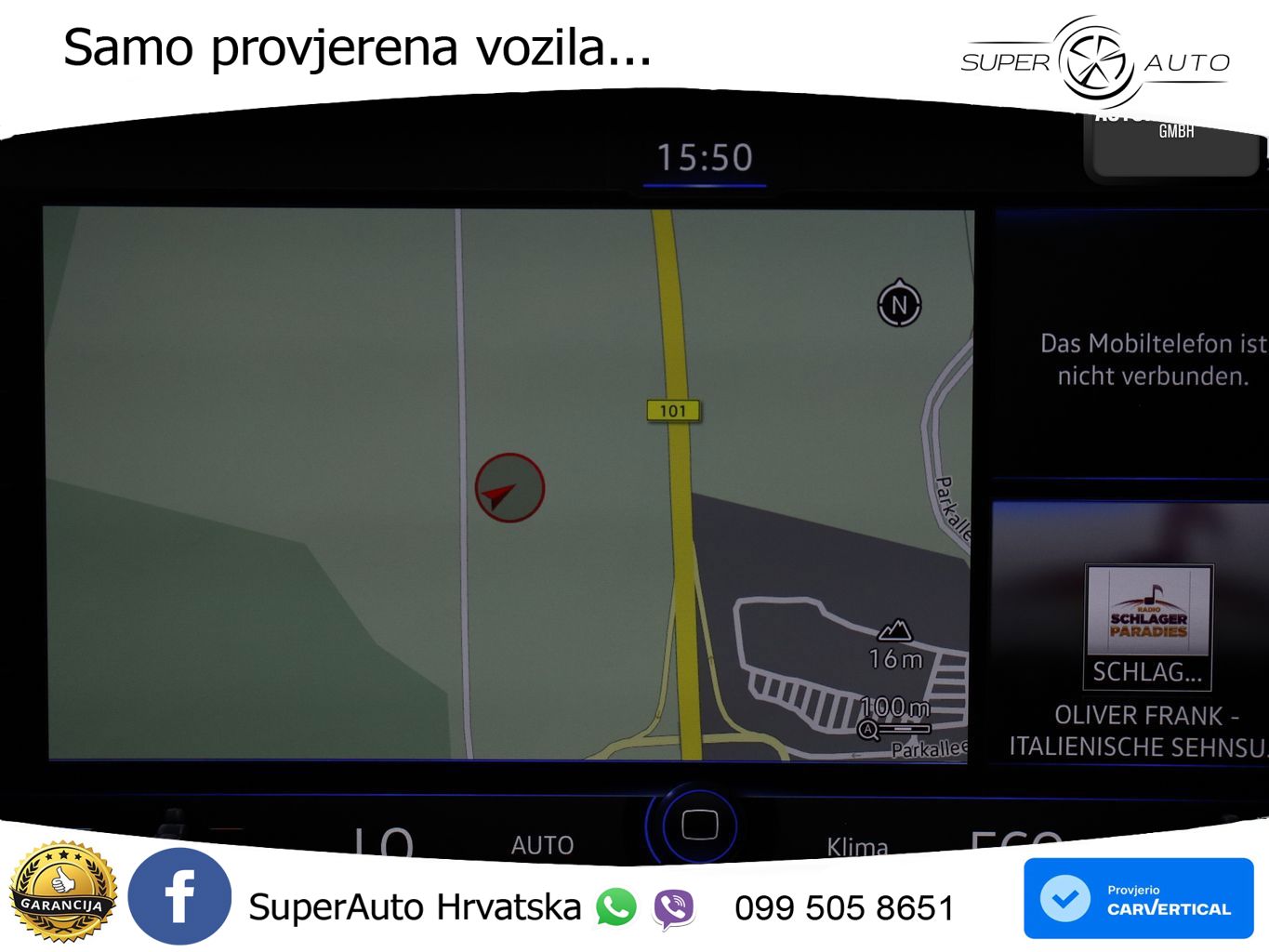 Volkswagen Touareg 3.0 V6 TDI (286 KS) 4MOTION Tiptronic R-Line ZRAČNI+ACC+GR SJED+KAM+PANO
