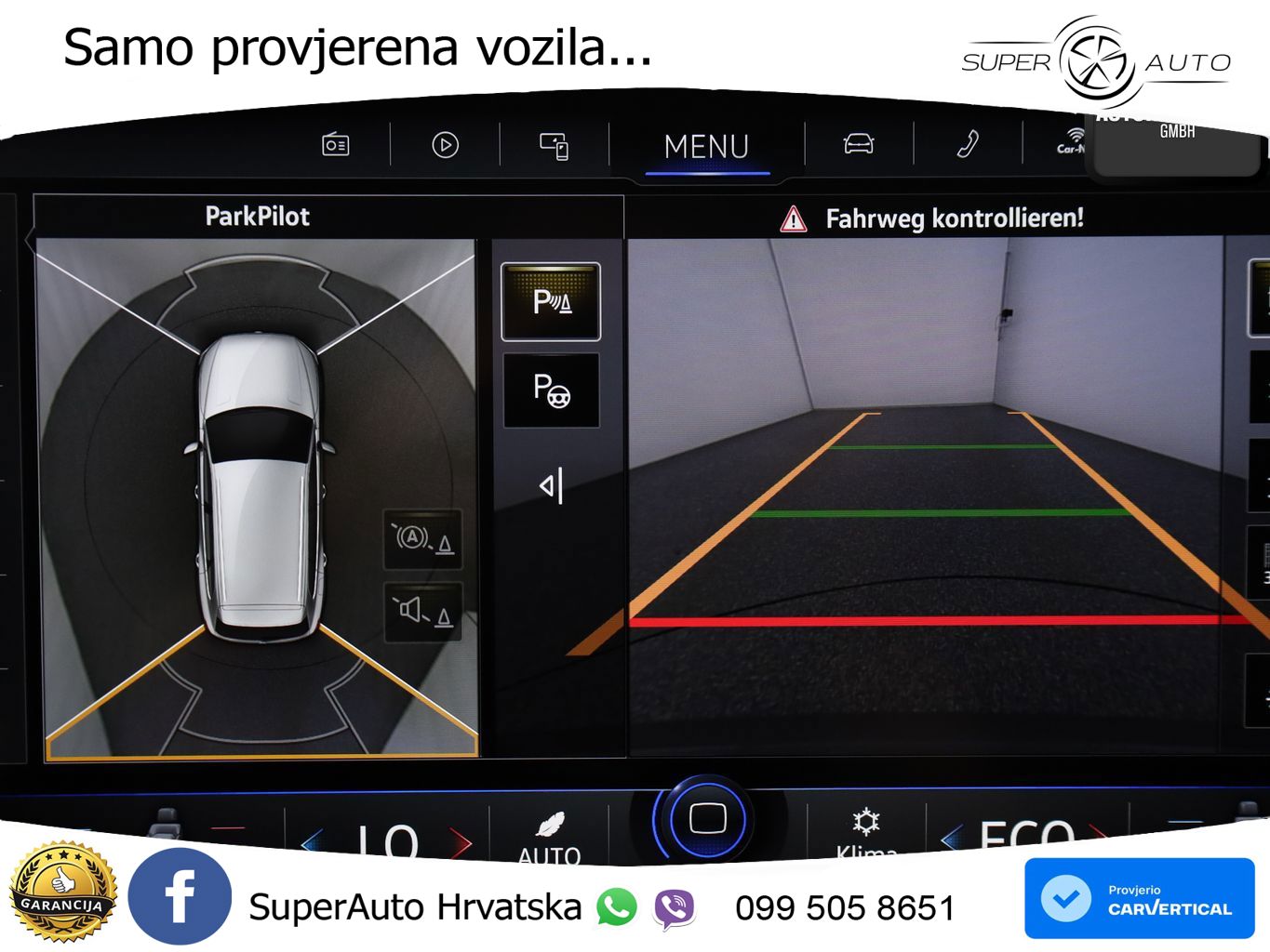 Volkswagen Touareg 3.0 V6 TDI (286 KS) 4MOTION Tiptronic R-Line ZRAČNI+ACC+GR SJED+KAM+PANO
