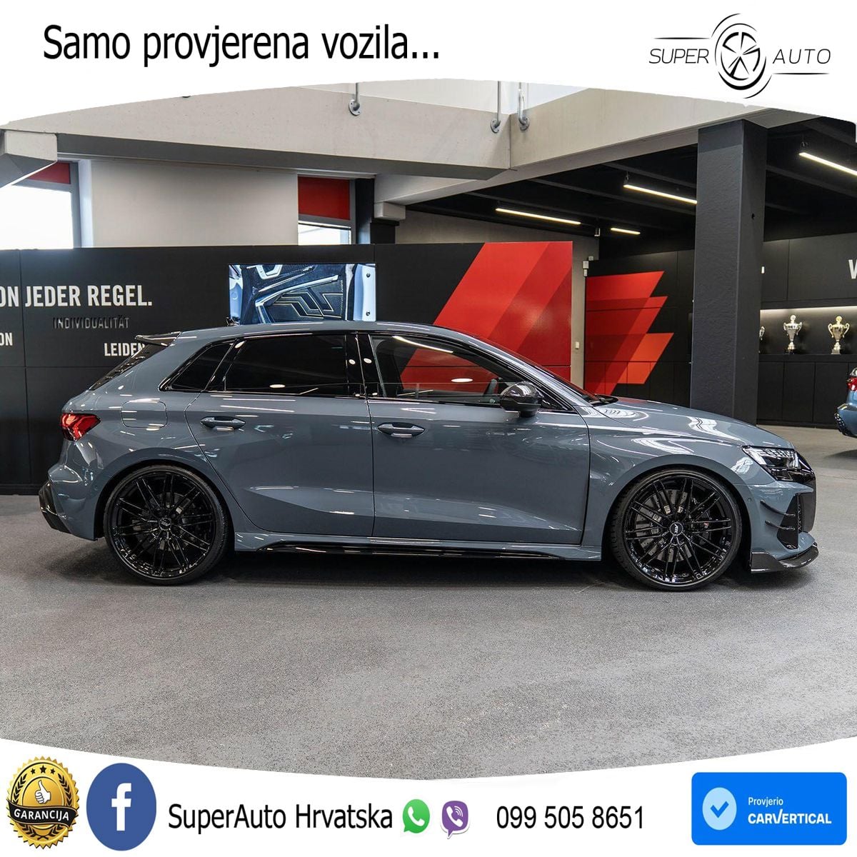 Audi RS3 Sedan 2.5 TFSI (400 KS) quattro S tronic ABT LED+GR SJED+ACC