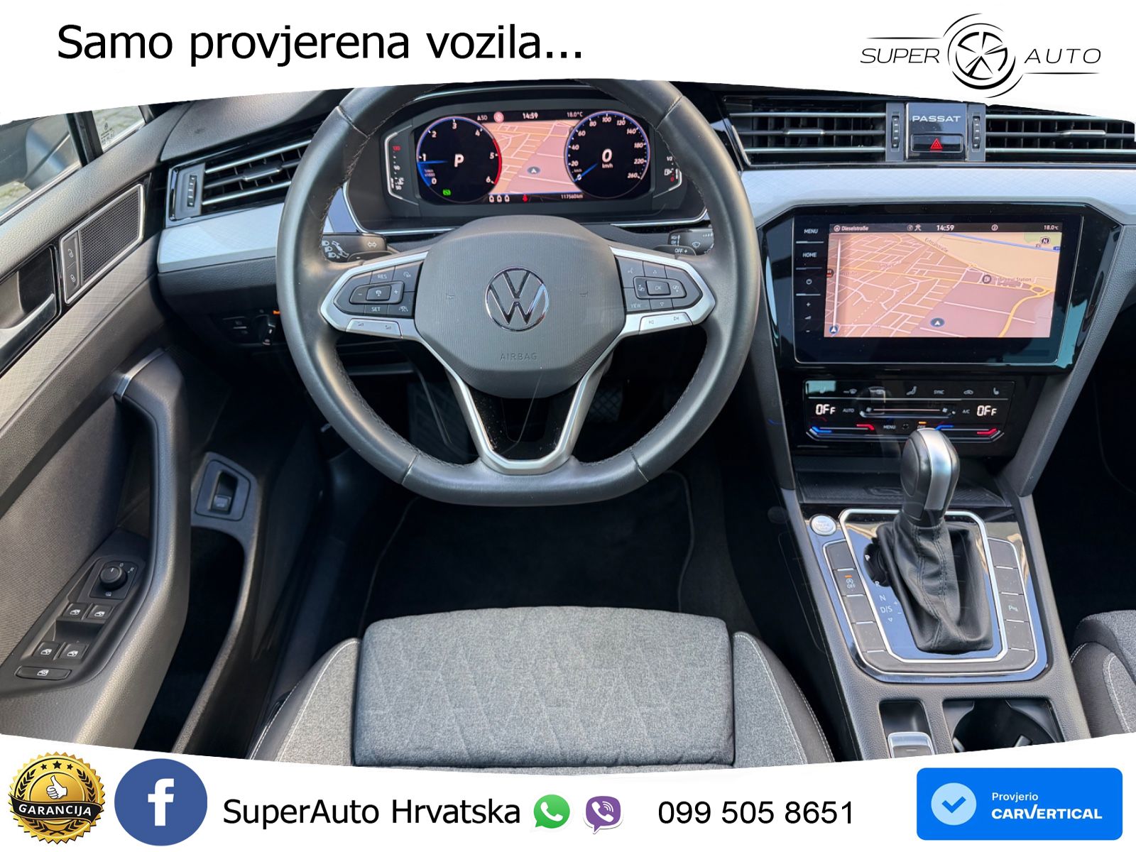Volkswagen Passat Variant 2.0 TDI (200 KS) DSG Business LED+GR SJED+ACC