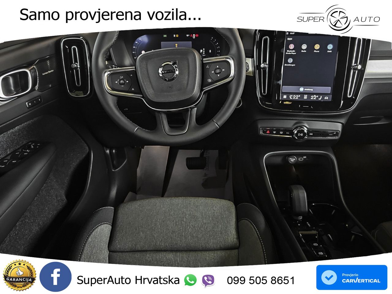Volvo XC40 2.0 B3 163 KS Automatic LED+GR SJED+ACC