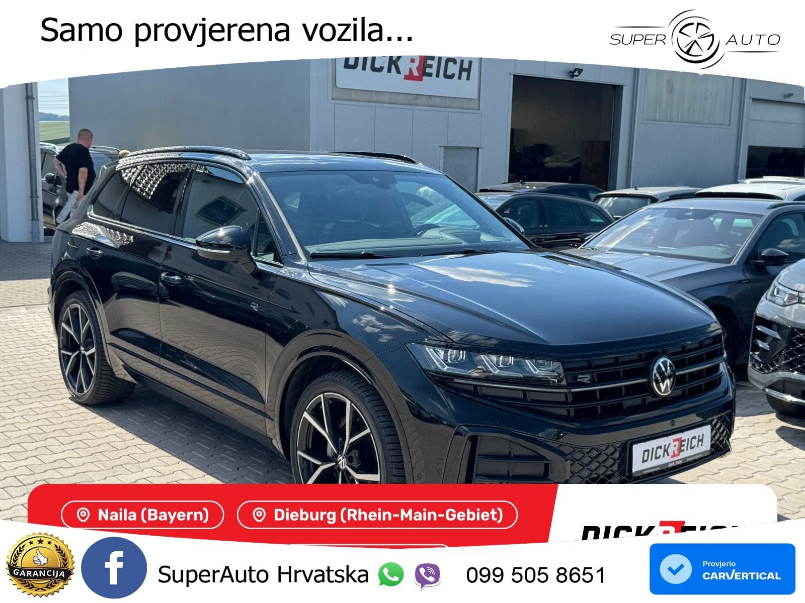 Volkswagen Touareg 3.0 V6 TDI (286 KS) 4MOTION Tiptronic R-Line LED+GR SJED+ACC
