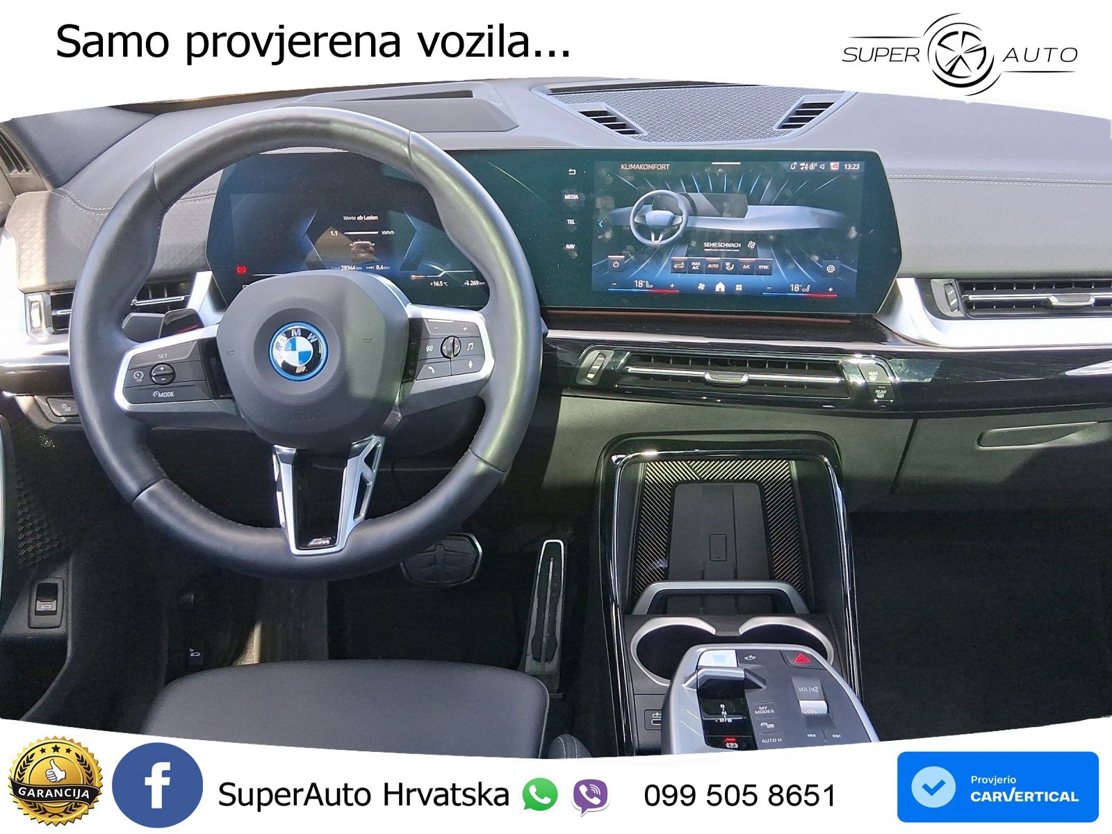 BMW iX2 66.5 kWh (313 KS) xDrive30 M Sport LED+GR SJED+ACC