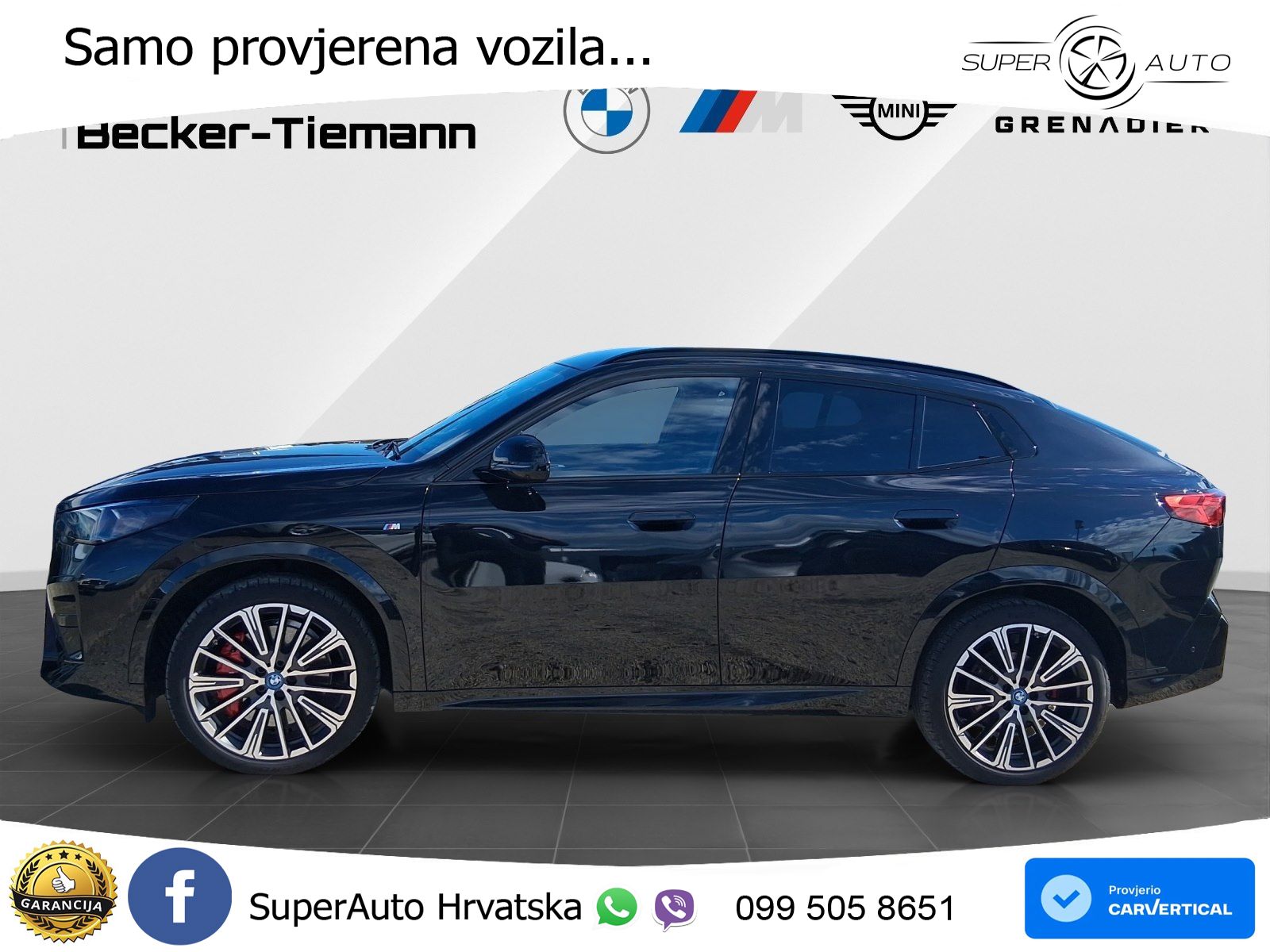 BMW iX2 66.5 kWh (313 KS) xDrive30 M Sport LED+GR SJED+ACC
