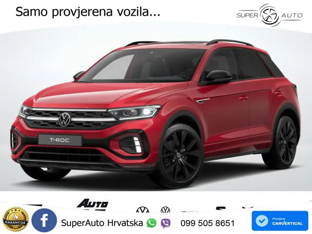 Volkswagen T-Roc 2.0 TSI (190 KS) 4M DSG R-Line LED+GR SJED+ACC