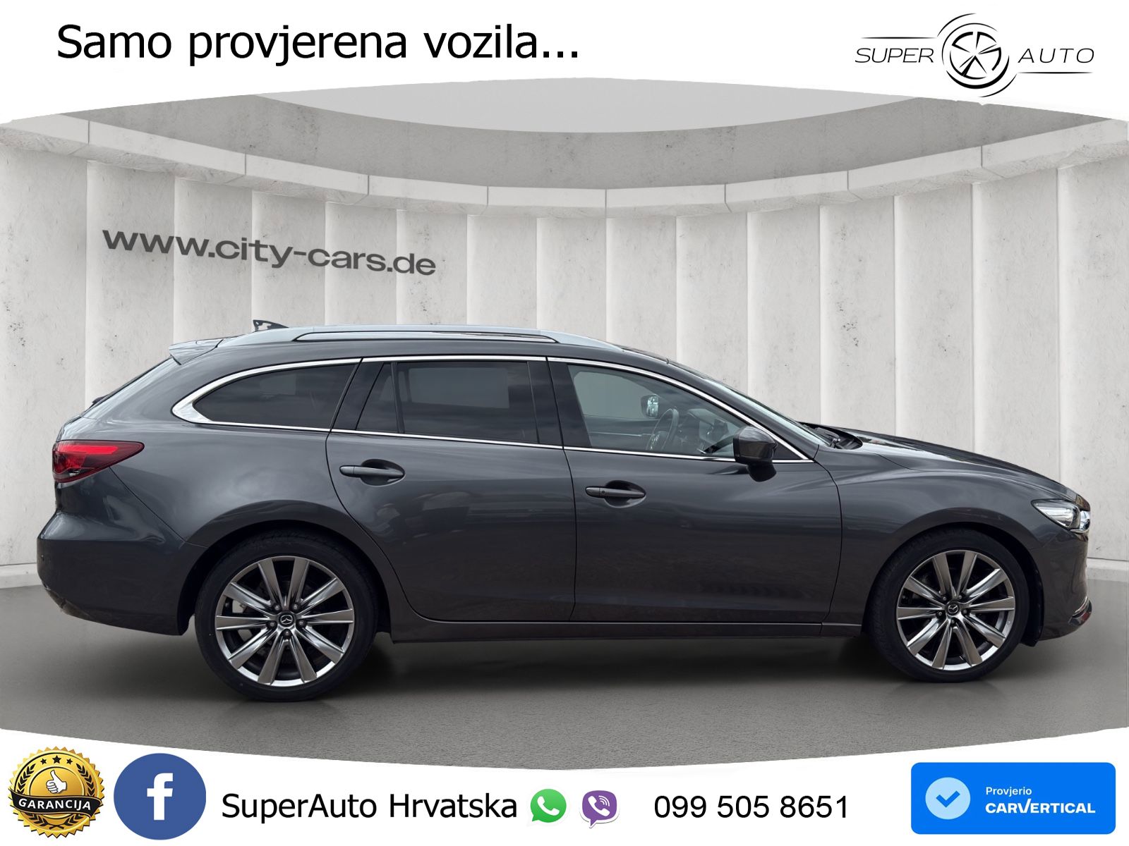 Mazda 6 Sport Combi  2.2 SKYACTIV-D (184 KS) LED+GR SJED+ACC