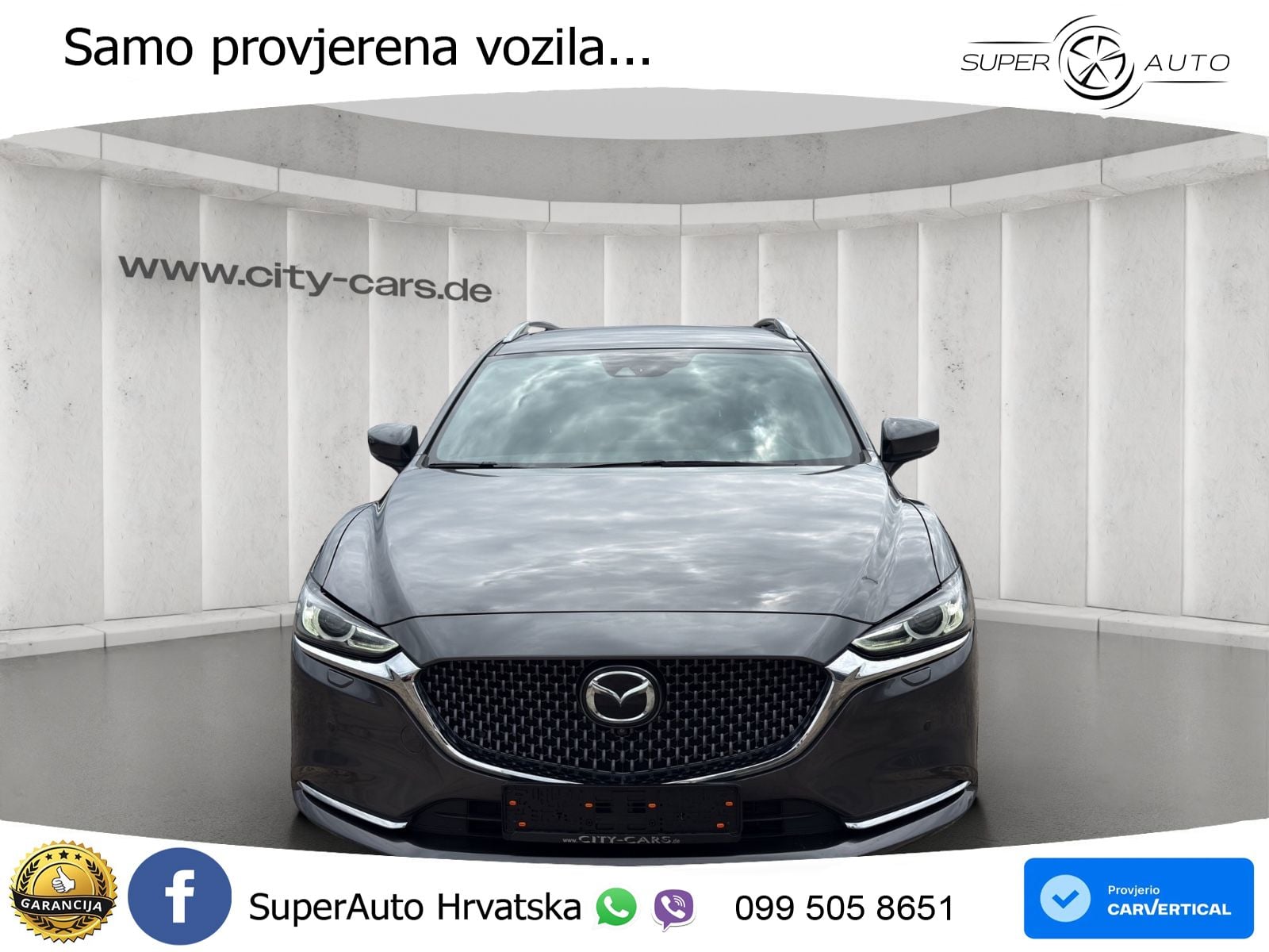Mazda 6 Sport Combi  2.2 SKYACTIV-D (184 KS) LED+GR SJED+ACC