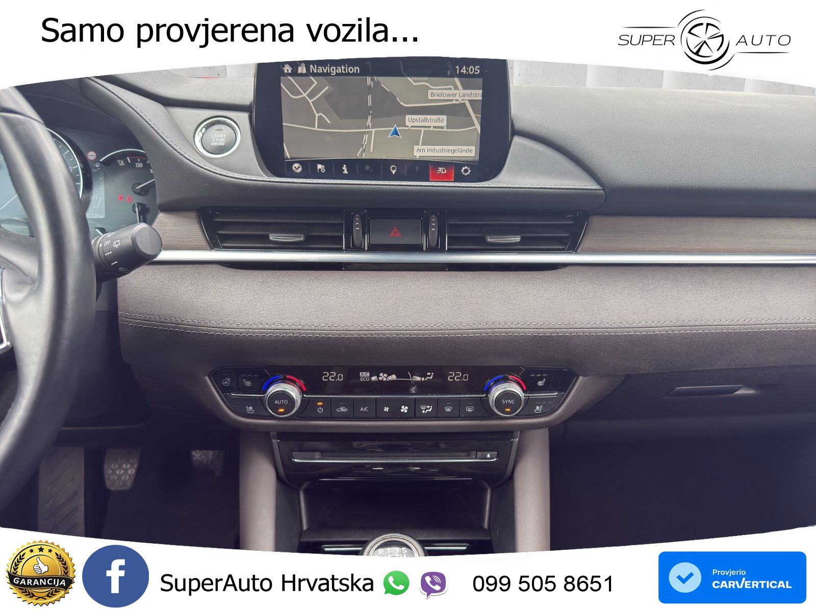 Mazda 6 Sport Combi  2.2 SKYACTIV-D (184 KS) LED+GR SJED+ACC