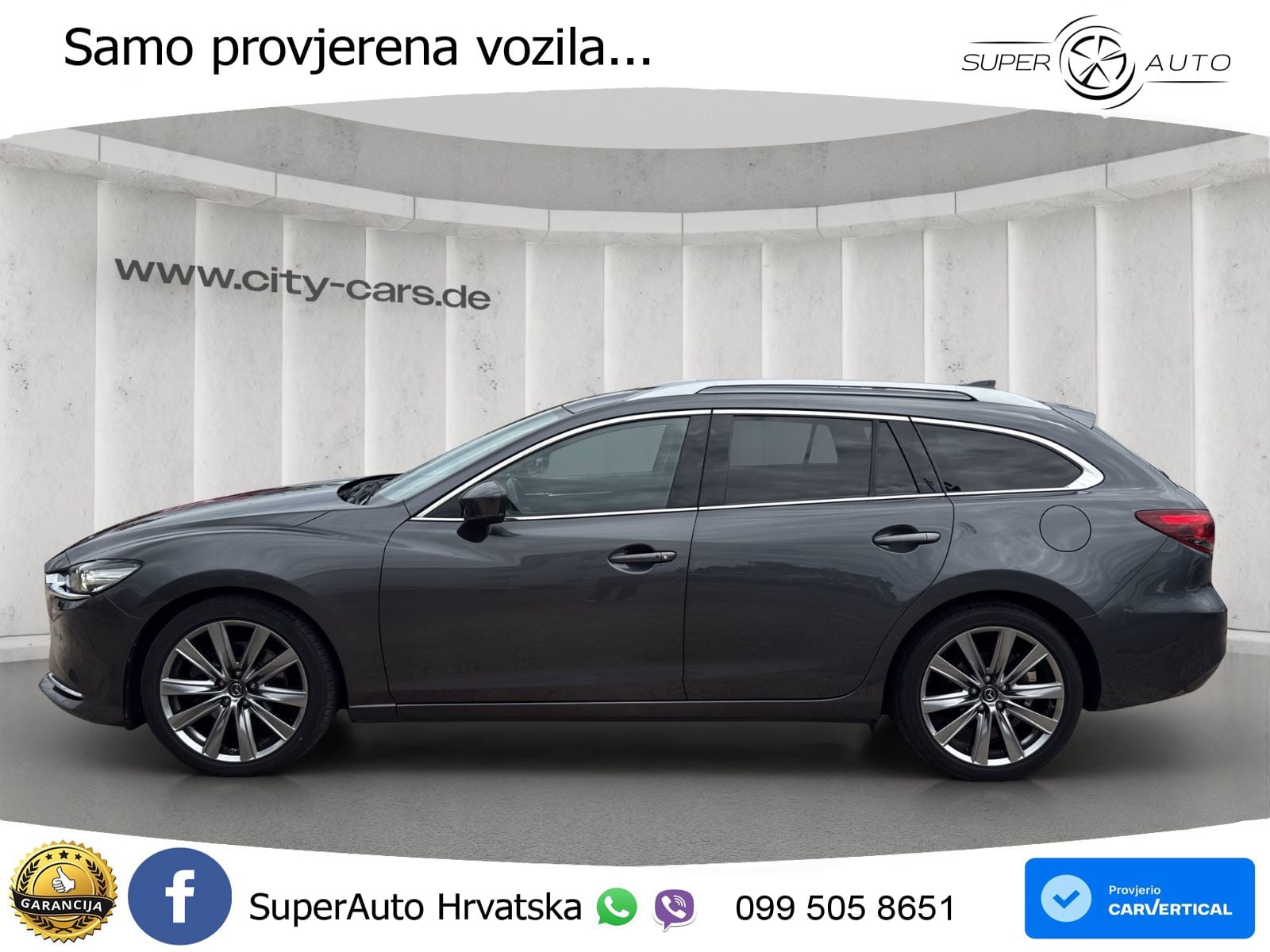 Mazda 6 Sport Combi  2.2 SKYACTIV-D (184 KS) LED+GR SJED+ACC