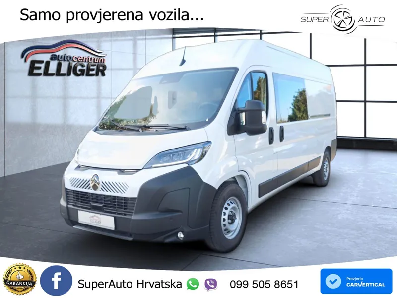 Citroën Jumper Kasten Doppelkabine L3H2 Heavy Diesel180 179 KS