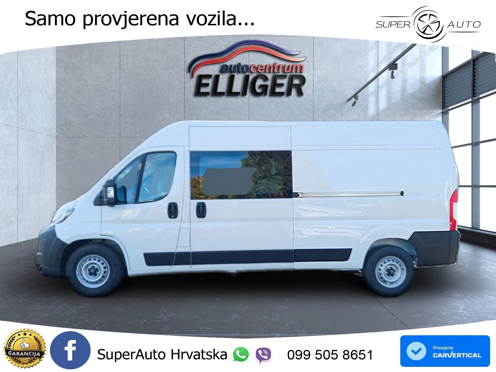 Citroën Jumper Kasten Doppelkabine L3H2 Heavy Diesel180 179 KS