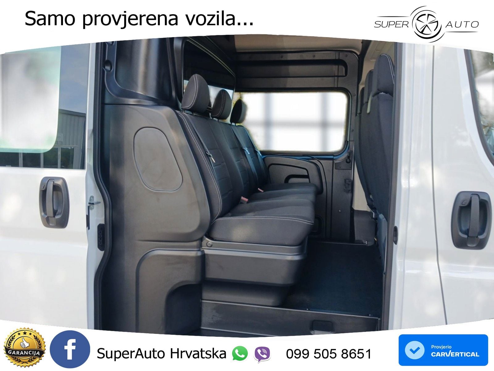 Citroën Jumper Kasten Doppelkabine L3H2 Heavy Diesel180 179 KS