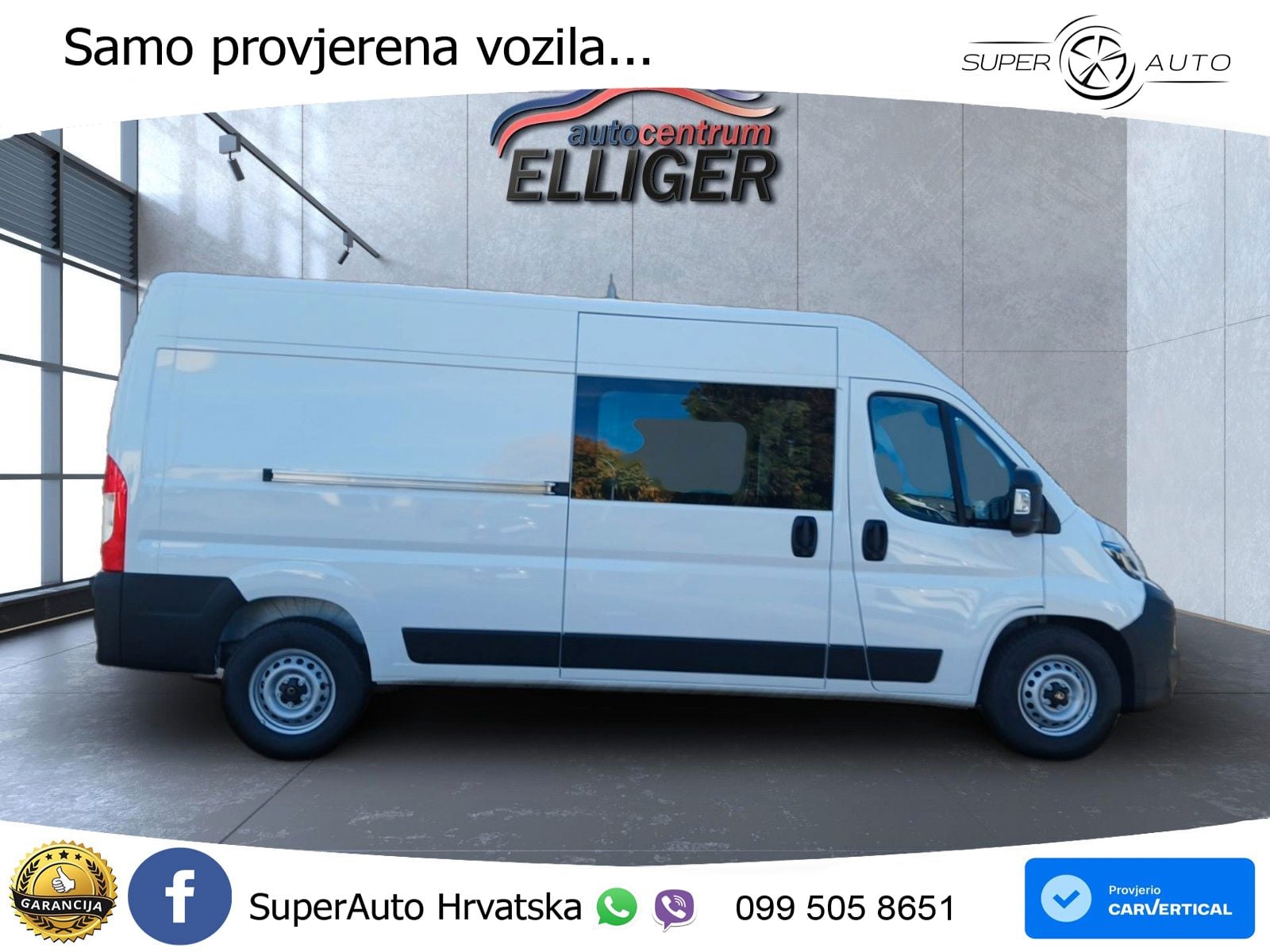 Citroën Jumper Kasten Doppelkabine L3H2 Heavy Diesel180 179 KS