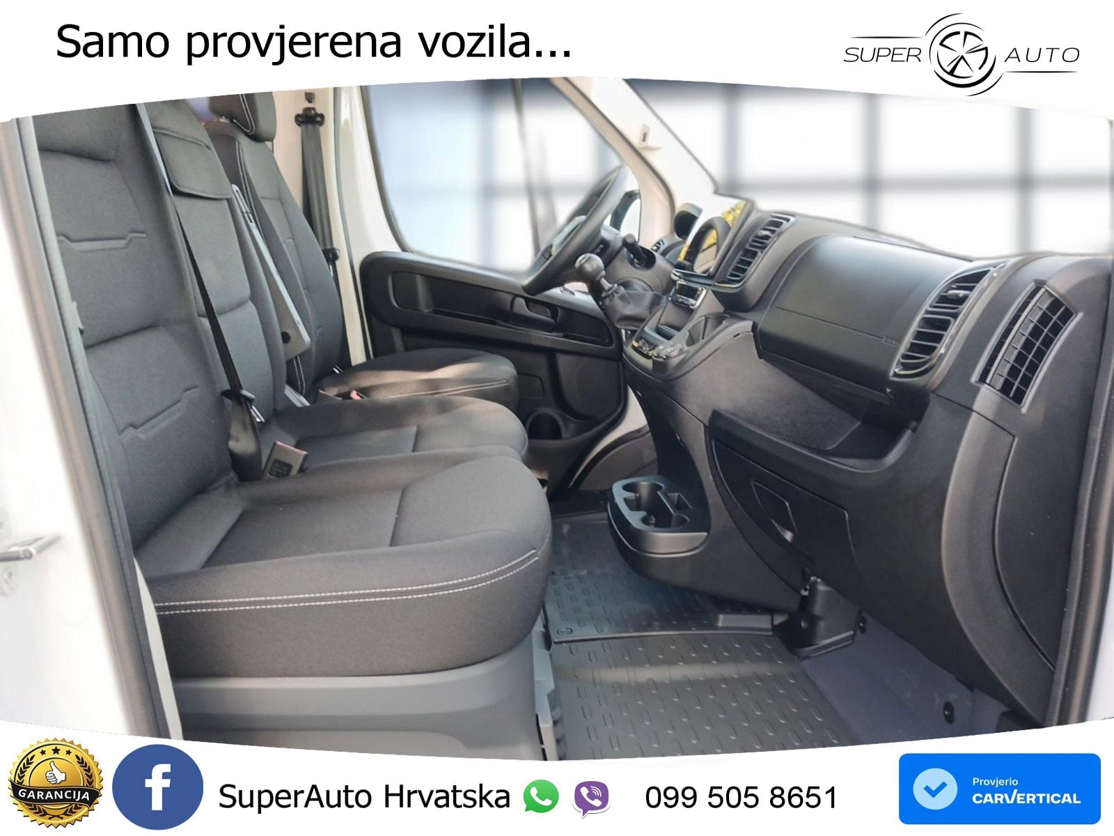 Citroën Jumper Kasten Doppelkabine L3H2 Heavy Diesel180 179 KS