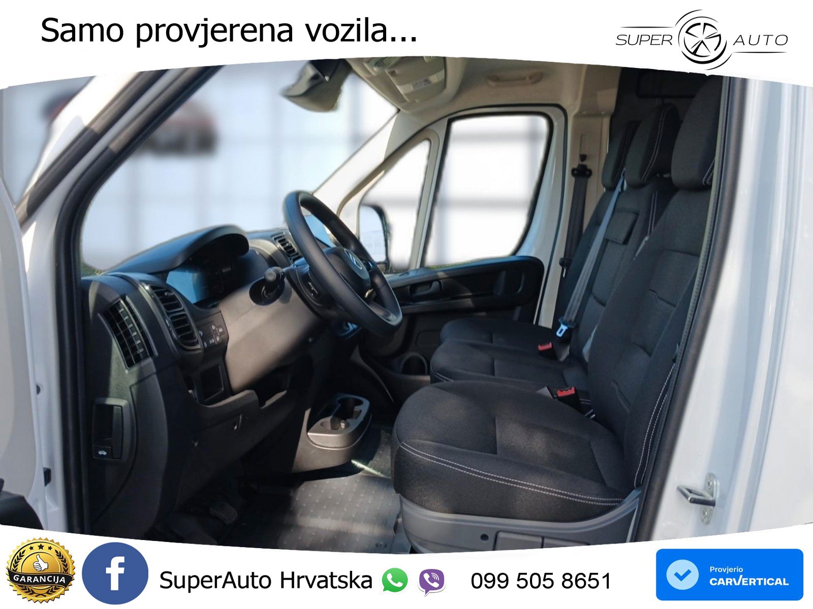 Citroën Jumper Kasten Doppelkabine L3H2 Heavy Diesel180 179 KS