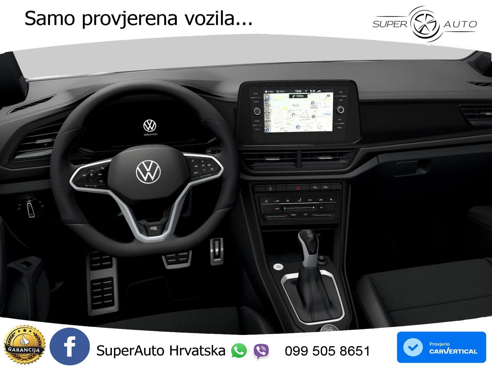 Volkswagen T-Roc 2.0 TSI (190 KS) 4M DSG R-Line MATRIX+GR SJED+KAM