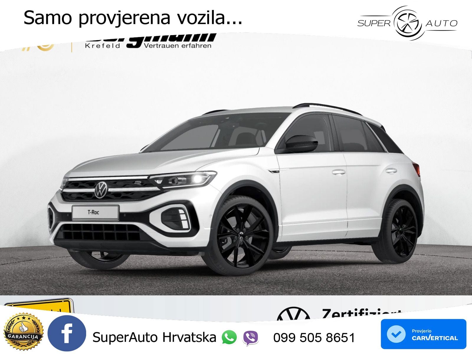 Volkswagen T-Roc 2.0 TSI (190 KS) 4M DSG R-Line MATRIX+GR SJED+KAM