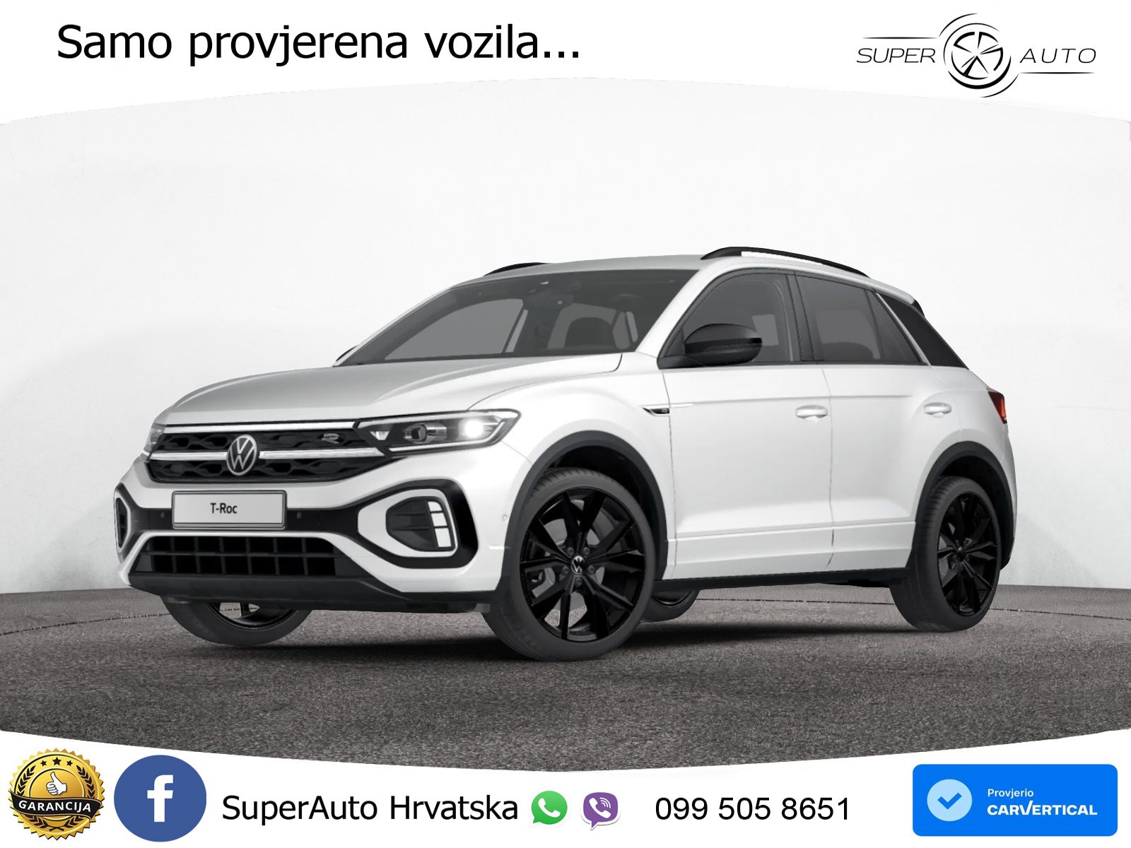 Volkswagen T-Roc 2.0 TSI (190 KS) 4M DSG R-Line MATRIX+GR SJED+KAM