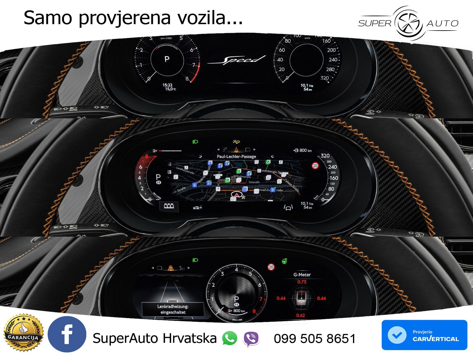 Bentley Bentayga Speed 4.0 V8 (650 KS) AWD Automatic LED+GR SJED+ACC