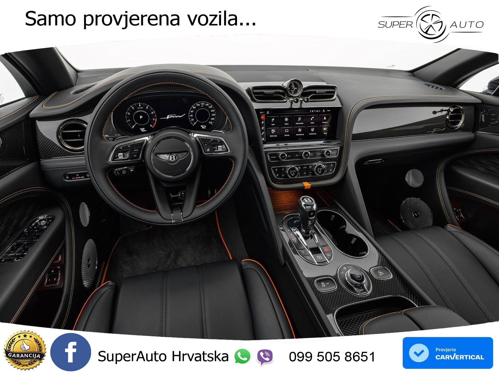 Bentley Bentayga Speed 4.0 V8 (650 KS) AWD Automatic LED+GR SJED+ACC
