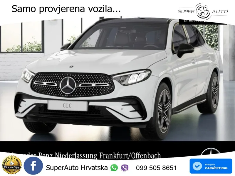 Mercedes GLC 200 (204 KS) 4MATIC 9G-TRONIC AMG ACC+GR SJED+360+PANO