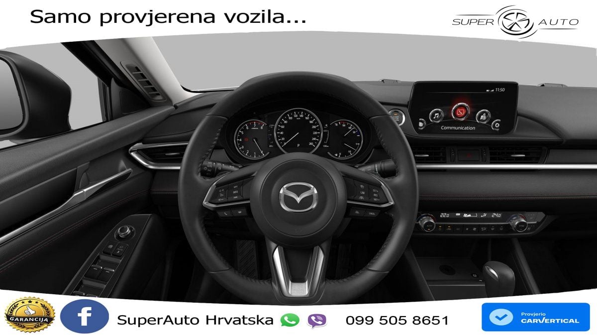 Mazda 6 Sport Combi 2.0 SKYACTIV-G (165 KS) SKYACTIV-Drive LED+GR SJED+ACC
