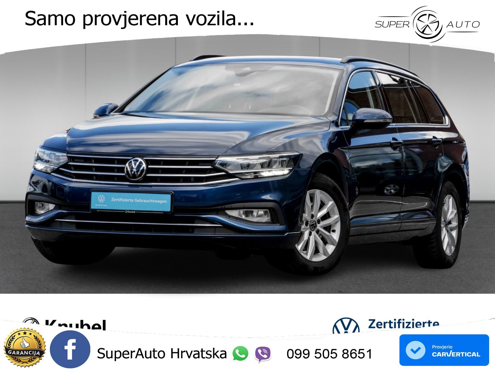 Volkswagen Passat Variant 2.0 TDI (150 KS) DSG Business LED+GR SJED+ACC