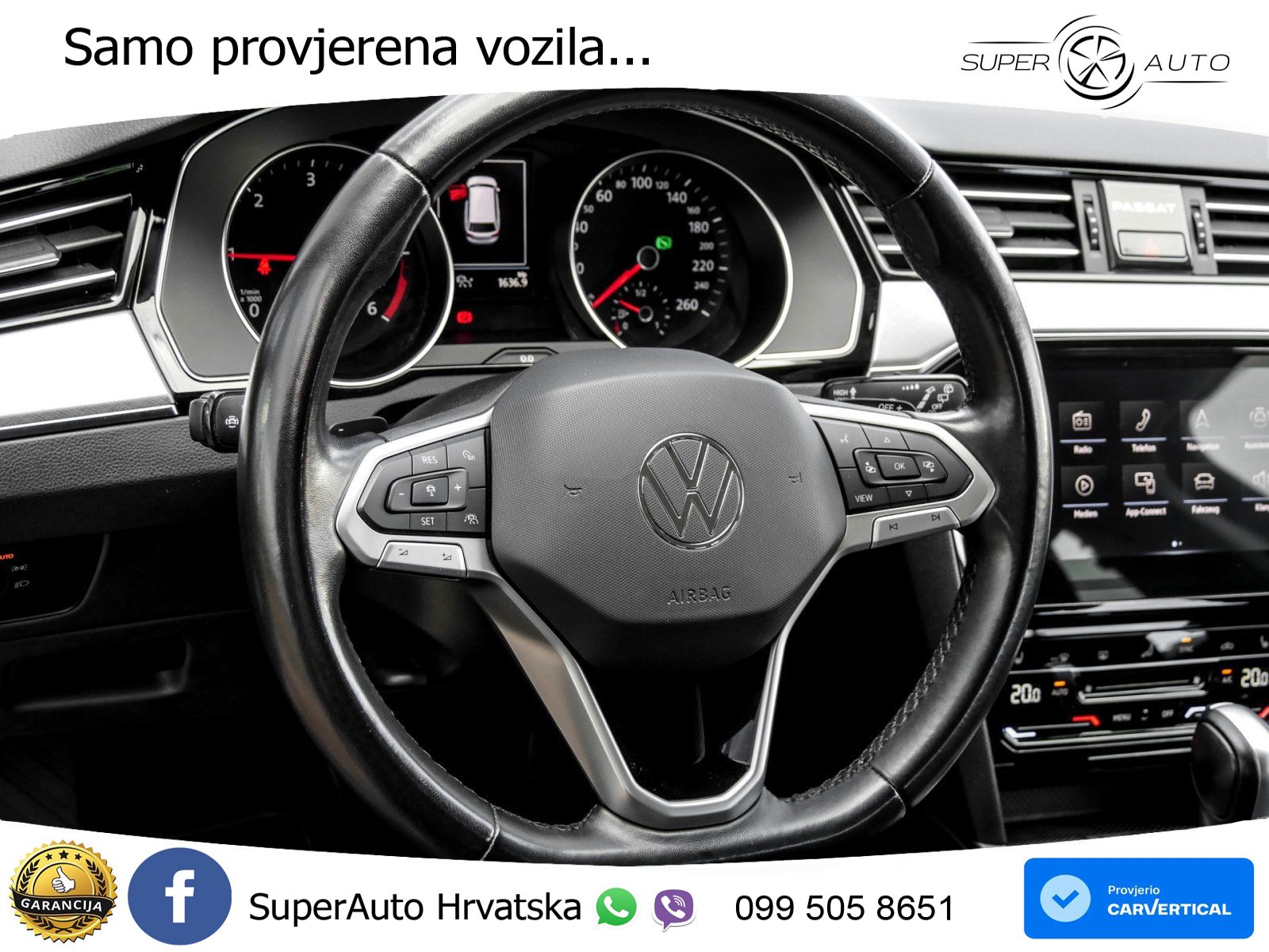 Volkswagen Passat Variant 2.0 TDI (150 KS) DSG Business LED+GR SJED+ACC