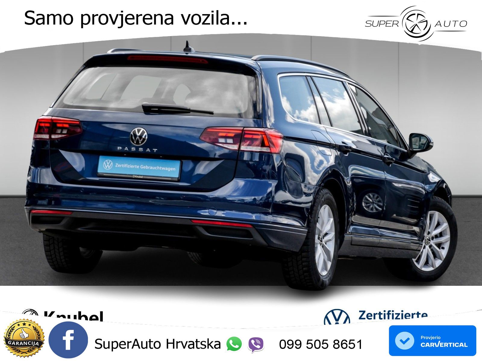 Volkswagen Passat Variant 2.0 TDI (150 KS) DSG Business LED+GR SJED+ACC